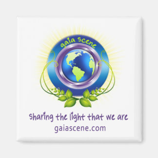 ガイアシーンスクエア冷凍機マグネットドロップロゴ マグネット