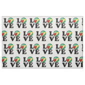 ガイアナからの愛笑顔ガイアナ国旗 ファブリック (ファットクウォーター)