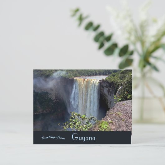 ガイアナのカイエ秋の見解 ポストカード (スタンド正面)