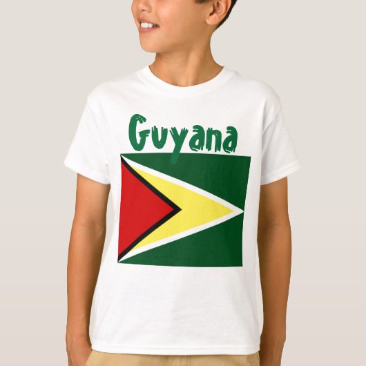 ガイアナのキッズTシャツ Tシャツ (正面)