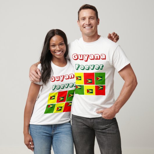 ガイアナのスローガンTシャツ Tシャツ (ユニセックス)