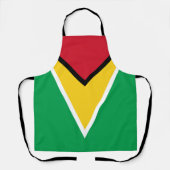 ガイアナの国旗 エプロン (正面)