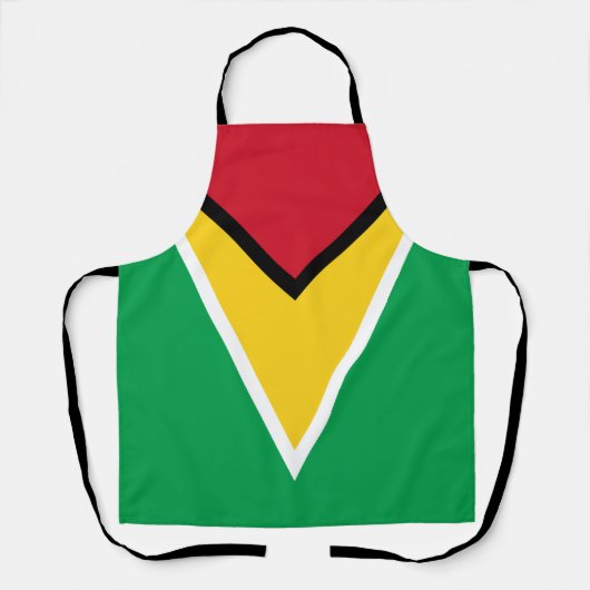 ガイアナの国旗 エプロン (正面)