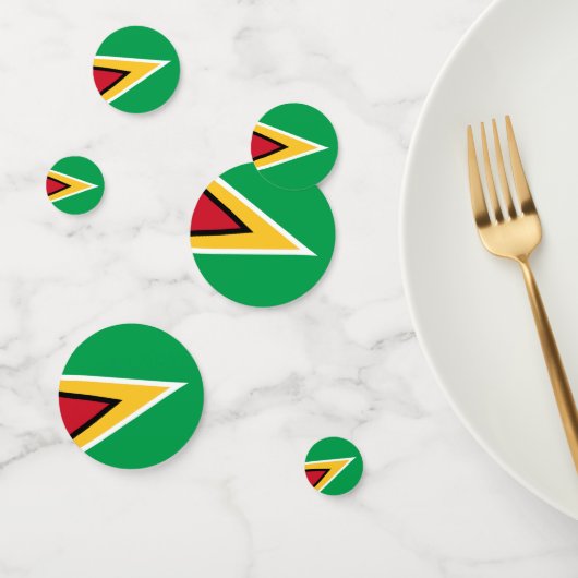 ガイアナの国旗 コンフェッティ (グループ)