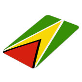ガイアナの国旗 マグネット (左側)