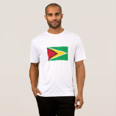 ガイアナの国旗 Tシャツ (正面フル)