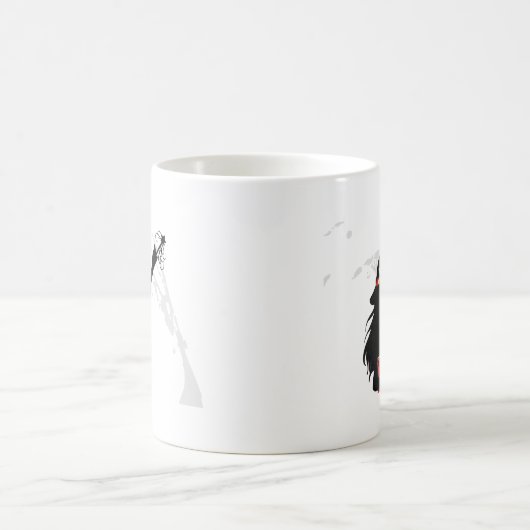 ガイアナの女の子のマグ コーヒーマグカップ (中央)