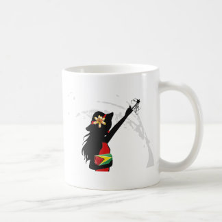 ガイアナの女の子のマグ コーヒーマグカップ