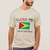 ガイアナの恋人が大好き Tシャツ (正面)