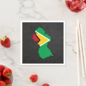 ガイアナの旅のお土産 スタンダードカクテルナプキン (インサイチュ)