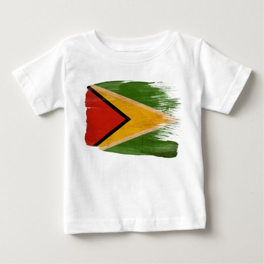 ガイアナの旗 ベビーTシャツ (正面)