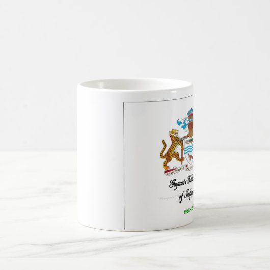 ガイアナの金記念祭のマグ コーヒーマグカップ (中央)