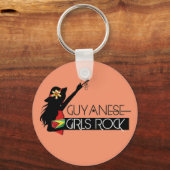 ガイアナガールキーチェーン キーホルダー (正面)