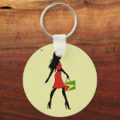 ガイアナガールキーチェーン キーホルダー (正面)