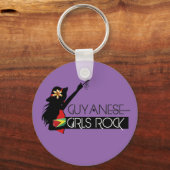 ガイアナガールキーチェーン キーホルダー (正面)