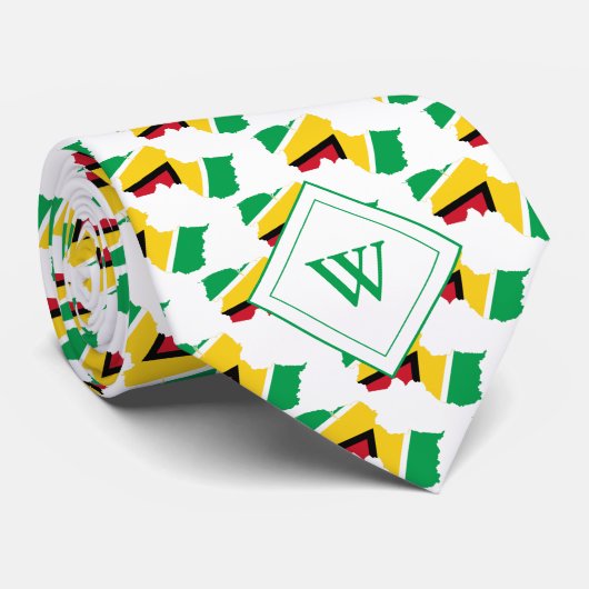 ガイアナクリスチャン聖なる書物、 経典モノグラム ネクタイ (ロール)