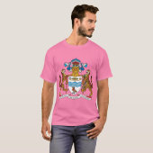 ガイアナコートオブアームズ詳細 Tシャツ (正面フル)