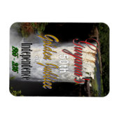 ガイアナズゴールデンジュビリー マグネット (横)