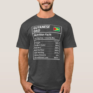 ガイアナパパ栄養誇りを持った事実 Tシャツ