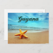 ガイアナヒトデ ポストカード (正面/裏面)