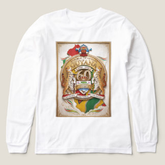 ガイアナ共和国 第60回独立記念日 トライブレンドTシャツ