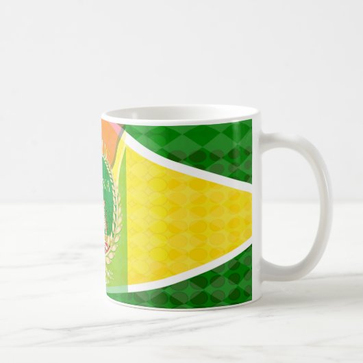 ガイアナ共和国Mug_デザイン コーヒーマグカップ (右)