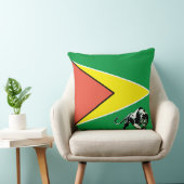 ガイアナ国旗04 クッション (椅子)