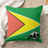 ガイアナ国旗04 クッション (ブランケット)