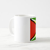 ガイアナ国旗 コーヒーマグカップ (正面左)