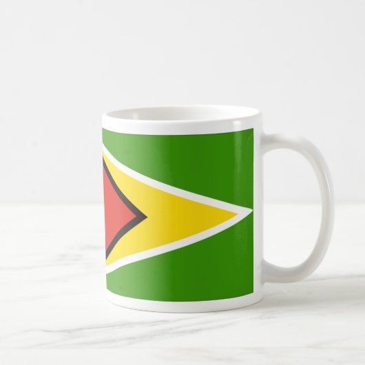 ガイアナ国旗 コーヒーマグカップ (右)