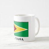 ガイアナ国旗 コーヒーマグカップ (正面右)