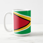 ガイアナ国旗 コーヒーマグカップ (左)