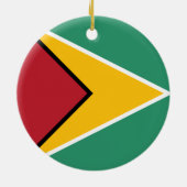ガイアナ国旗 セラミックオーナメント (裏面)