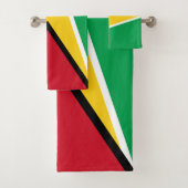 ガイアナ国旗 バスタオルセット (インサイチュ)