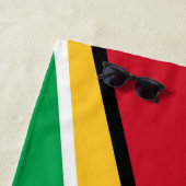 ガイアナ国旗 ビーチタオル (インサイチュ)