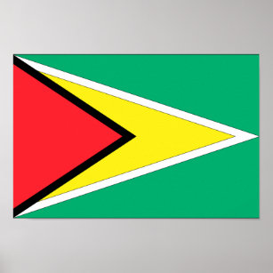 ガイアナ国旗 ポスター