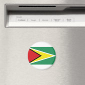 ガイアナ国旗 マグネット (インサイチュ (食洗機))