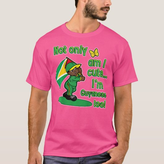 ガイアナ国旗 Tシャツ (正面)