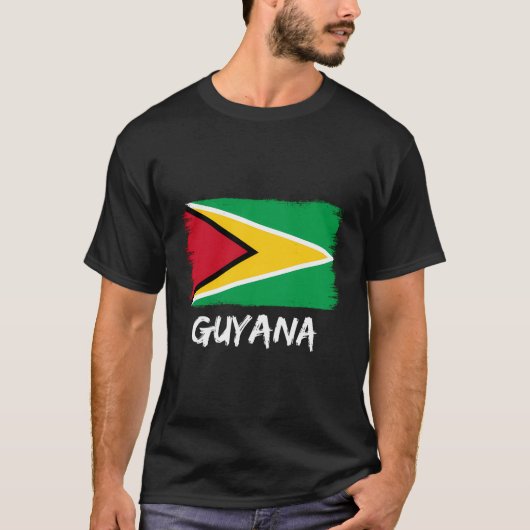 ガイアナ国旗 Tシャツ (正面)