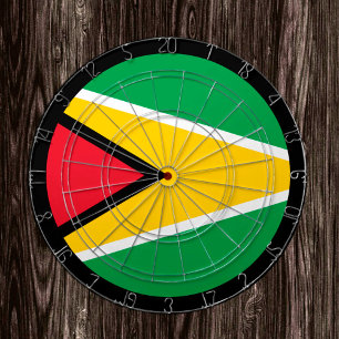 ガイアナ国旗Dartboard & Guyana / game board ダーツボード