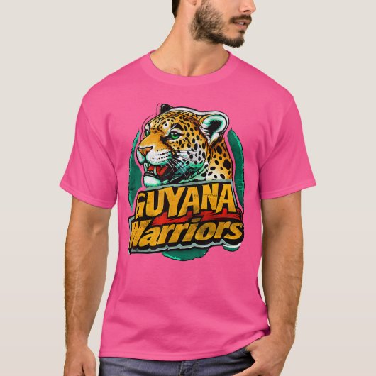 ガイアナ戦士ルッククリケット Tシャツ (正面)