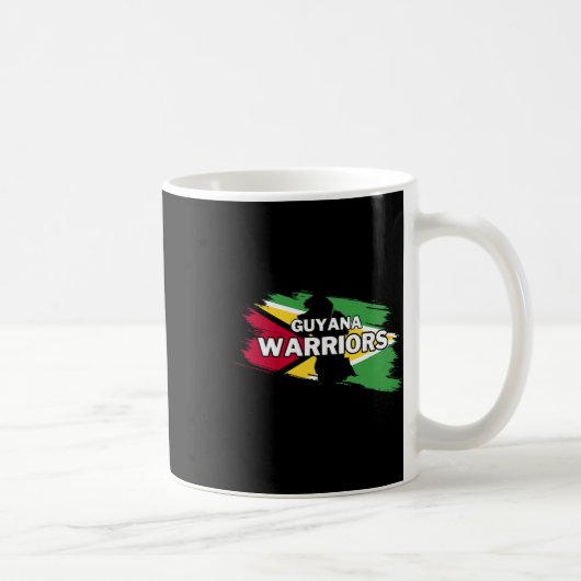 ガイアナ・ウォリアーズ クリケット コーヒーマグカップ (右)