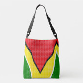 ガイアナ・ジュビリー共和国 クロスボディバッグ (裏面)