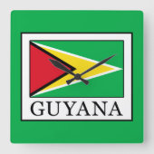 ガイアナ スクエア壁時計 (正面)