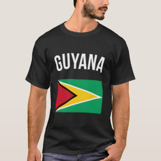 ガイアナ 国旗 ガイアナ人 Tシャツ