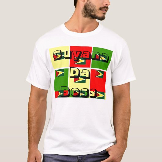 ガイアナTシャツダボス Tシャツ (正面)