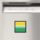 ガイアニュルチャーズ2インチスクエア マグネット (インサイチュ (食洗機))