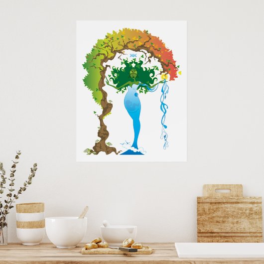 ガイアプリント ポスター (キッチン)