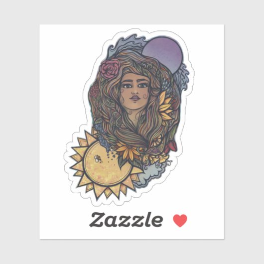 ガイアマザーアース女神タロットザワールド シール (シート)