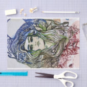 ガイアマザー女神 薄葉紙 (クラフト)